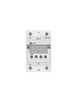 Реле напряжения с дисплеем MRV 32А PROxima EKF MRV-32A