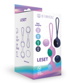 Вагинальный тренажер со сменными шариками Leset