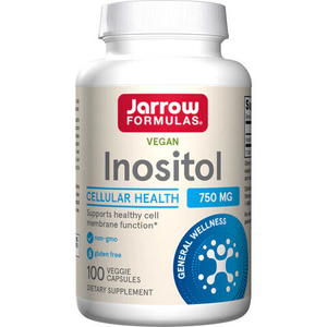 Jarrow Formulas Inositol 750 мг 100 вегетарианских капсул