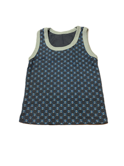 Майка на мальчика из кулирки (100 % хлопок) на рост 74 см