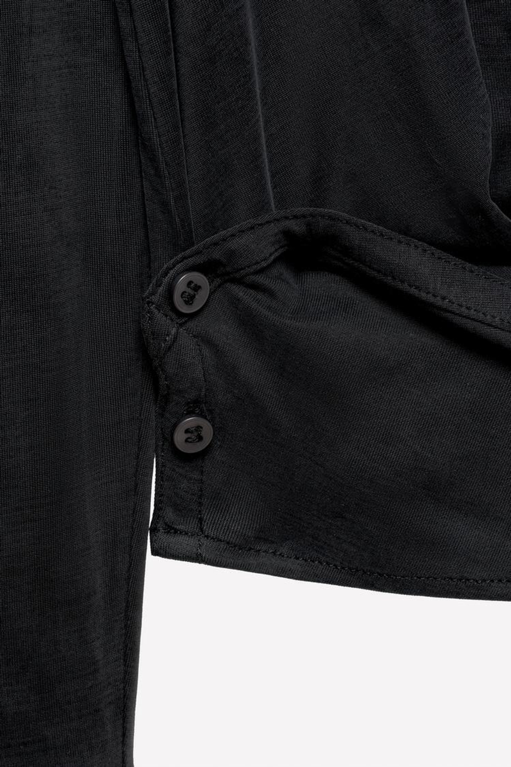 ZARA X LUDOVIC DE SAINT SERNIN РУБАШКА-КИМОНО, ЧЕРНЫЙ