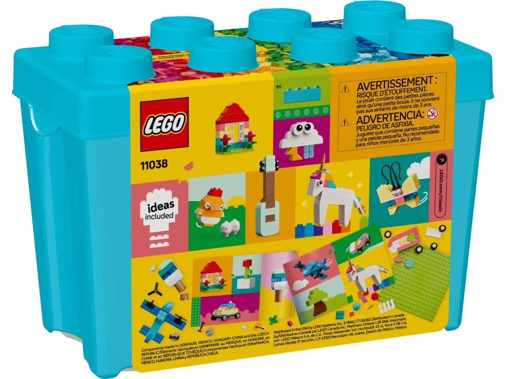 Конструктор LEGO Classic 11038 Яркий творческий Конструктор