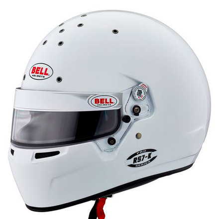 Картинговый шлем BELL RS7-K WHITE