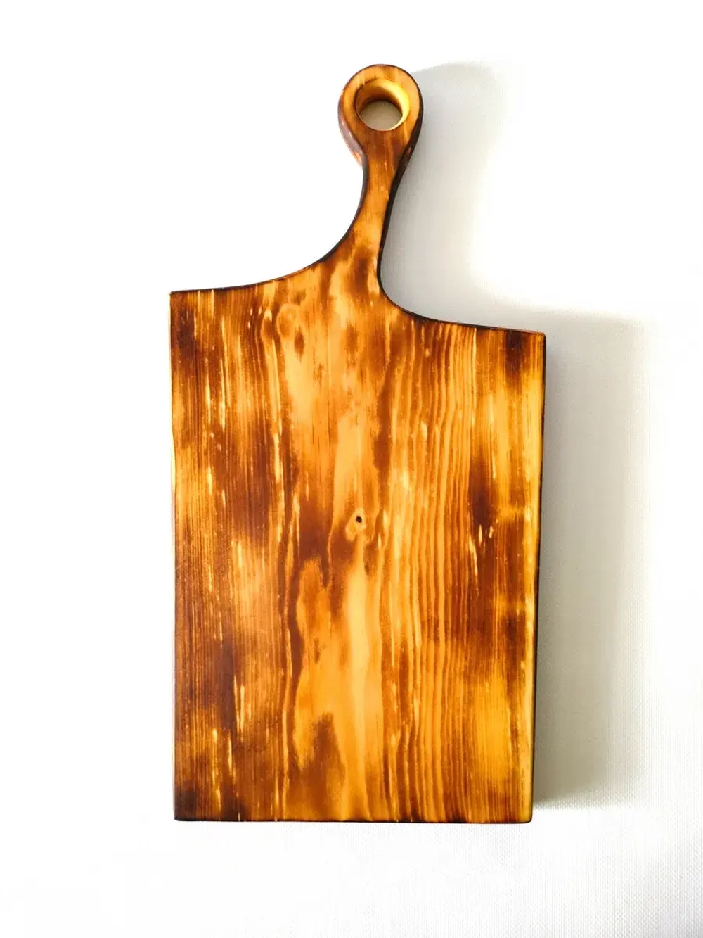 Разделочная сервировочная деревянная доска из кедра