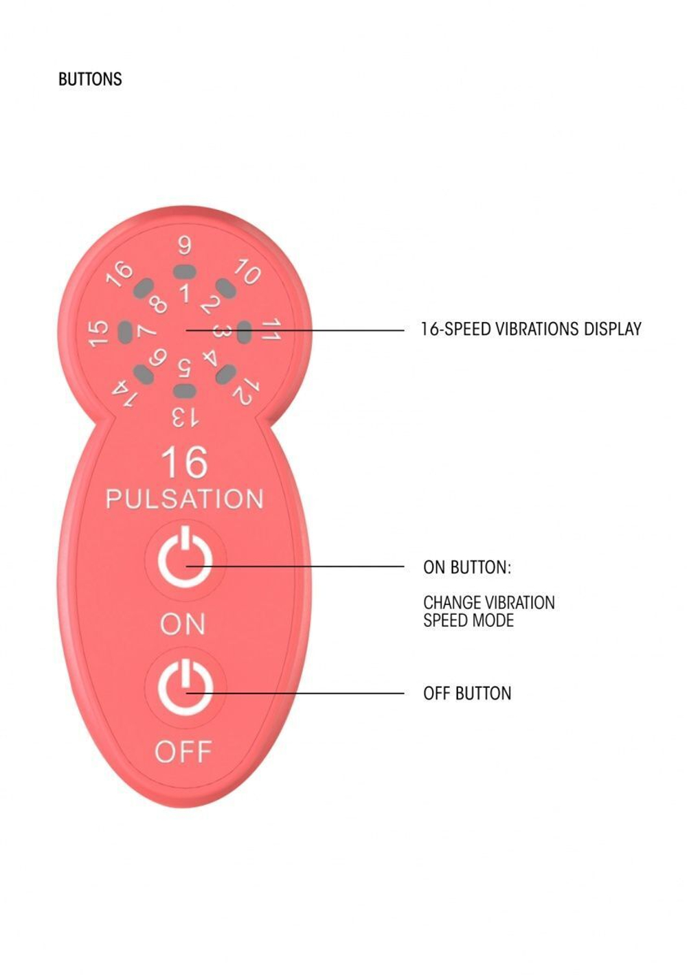 Розовый универсальный массажер Silicone Massage Wand - 20 см. (Цвет: розовый)