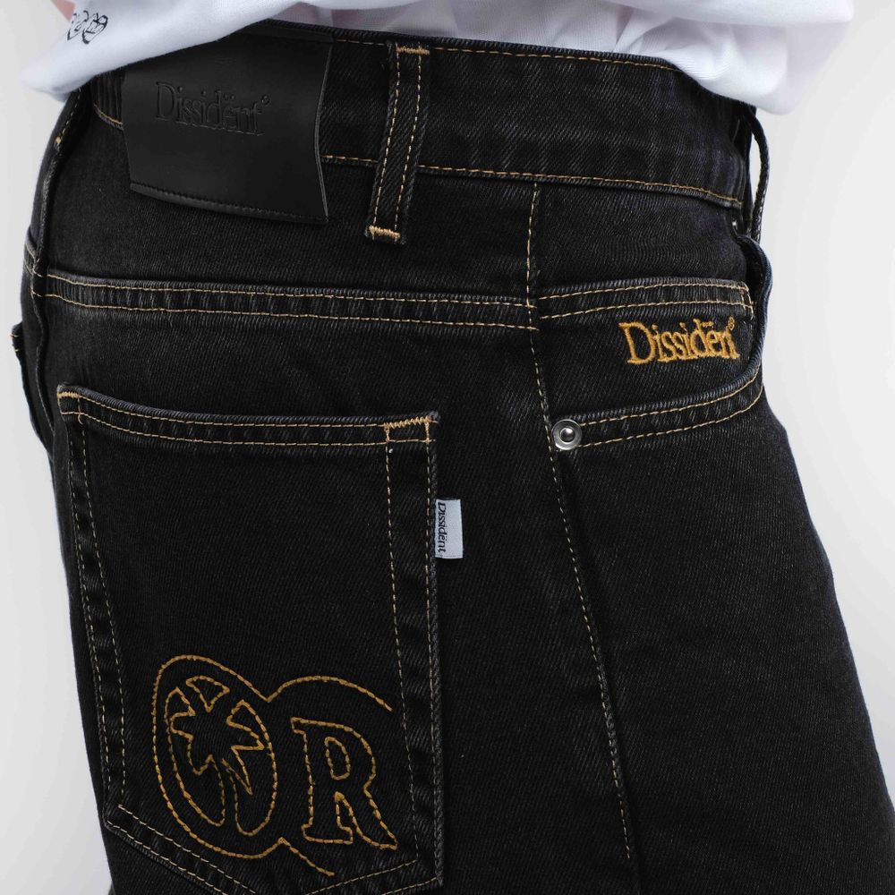Джинсы Dissident Trademark черные