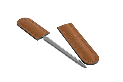 Канцелярский нож с ножнами БИЗНЕС Табак / шоколад