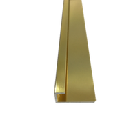 АПL  6мм "DO-1" 2,7м Золото глянец L-об. анод. алюм.