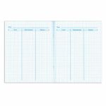 Тетрадь-словарь для записи английских слов А5 48 л., гребень, клетка, BRAUBERG, справка, 403564