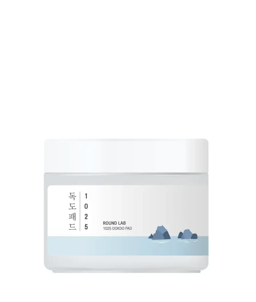 Round Lab DOKDO Pad Увлажняющие пэды для лица 70 шт