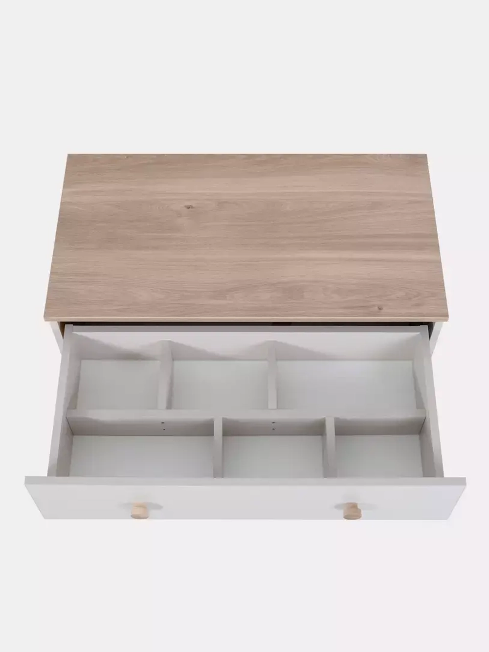 Комод RANT "ELSA PRO" с органайзером 80 см. 4 ящика (арт.125) Crystal Beige