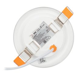 Светильник светодиодный встраиваемый Даунлайт ЭРА LED 1-3-4K Slim панель 3Вт 4000К круг | Downlight