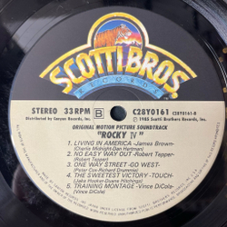 Винтажная виниловая пластинка LP Рокки Rocky IV Motion Picture Soundtrack (Japan 1985) (No Obi) Survivor Eye Of The Tiger