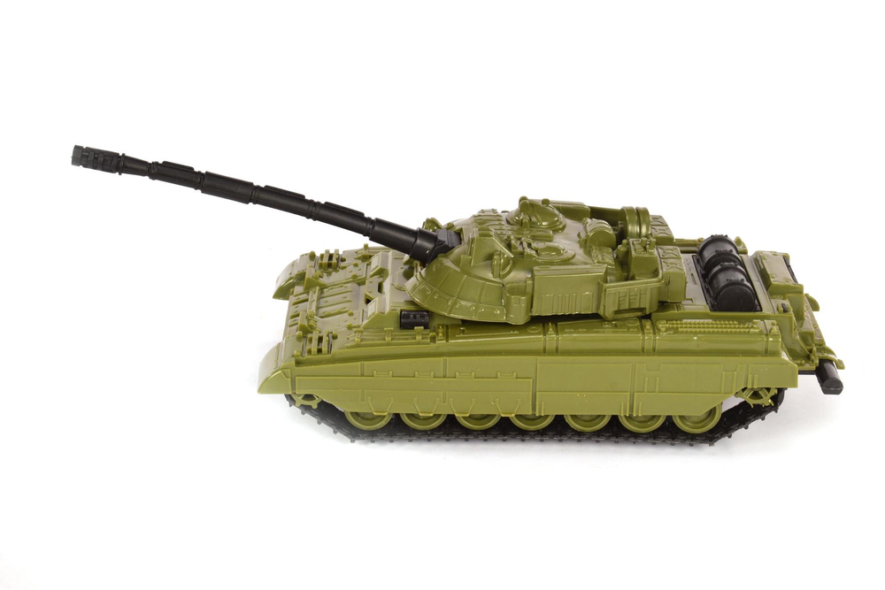 Пластмассовая игрушка "Танк и набор солдат" (48*32*9 см), пакет