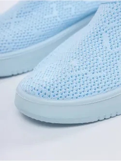 Слипоны летние текстильные