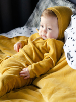 Велюровый комбинезон Mjölk Mustard