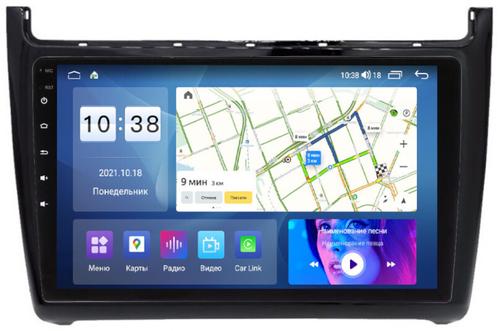 Магнитола для Volkswagen Polo 2009-2020 - Parafar PF968LUX1UHD на Android 13, Быстрая, QLED, CarPlay, 4G SIM-слот