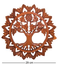 Decor and Gift 17-112 Панно резное «Дерево жизни» (суар, о.Бали)