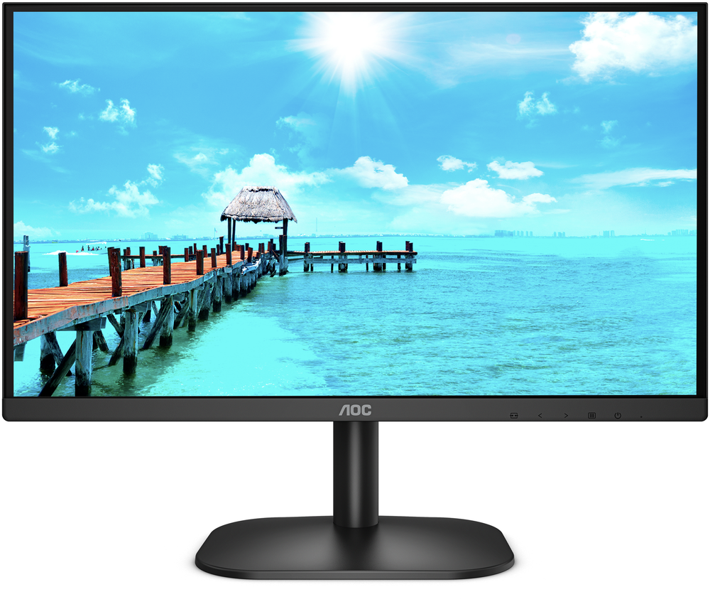 23.8" Монитор AOC 24B2XD, 76 Гц, IPS, черный