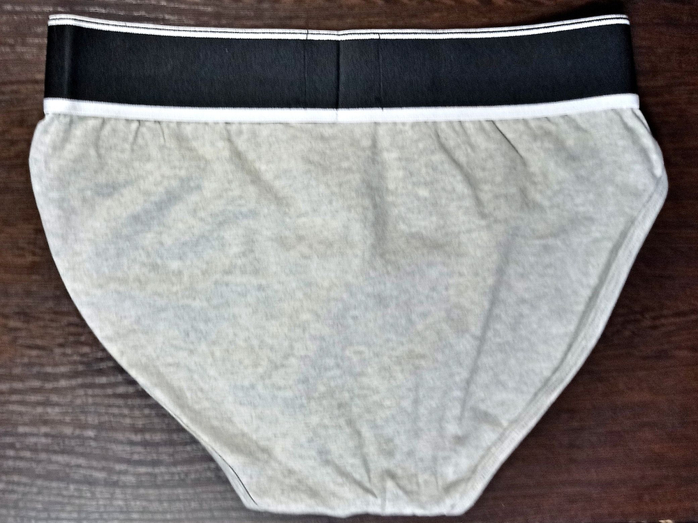 Трусы мужские "Diesel" 1 шт., хлопок, размер M, цвета чёрный, синий, серый