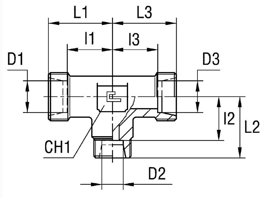 Соединение PRT DL22 15 15 (корпус)