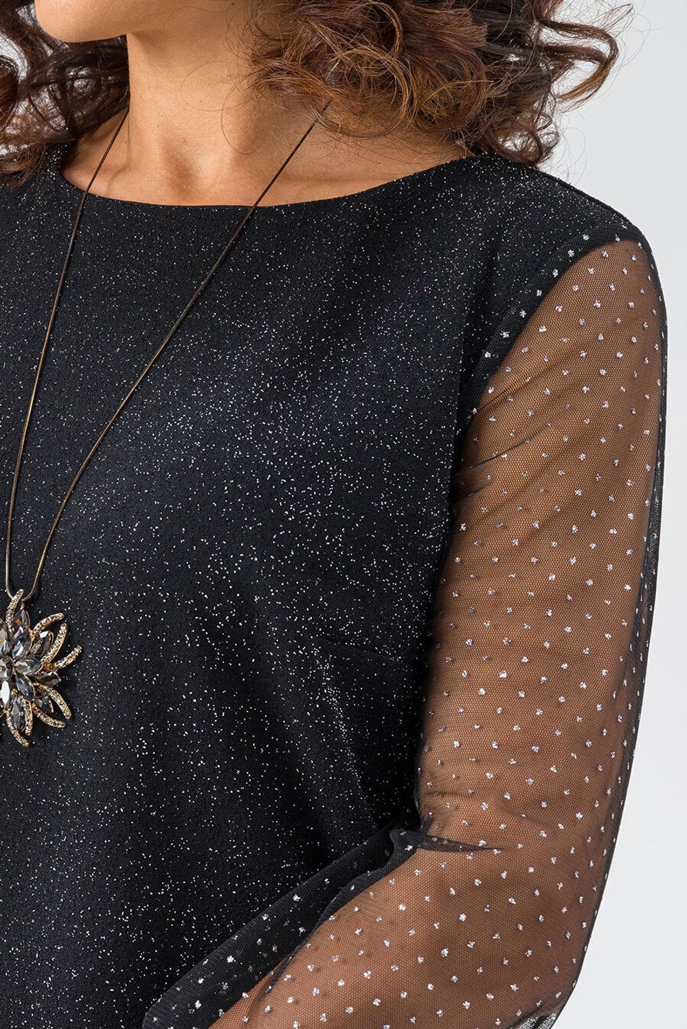 Платье Алексия (46-56) Serenada люрекс (Акция)