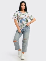 Футболка женская большие размеры