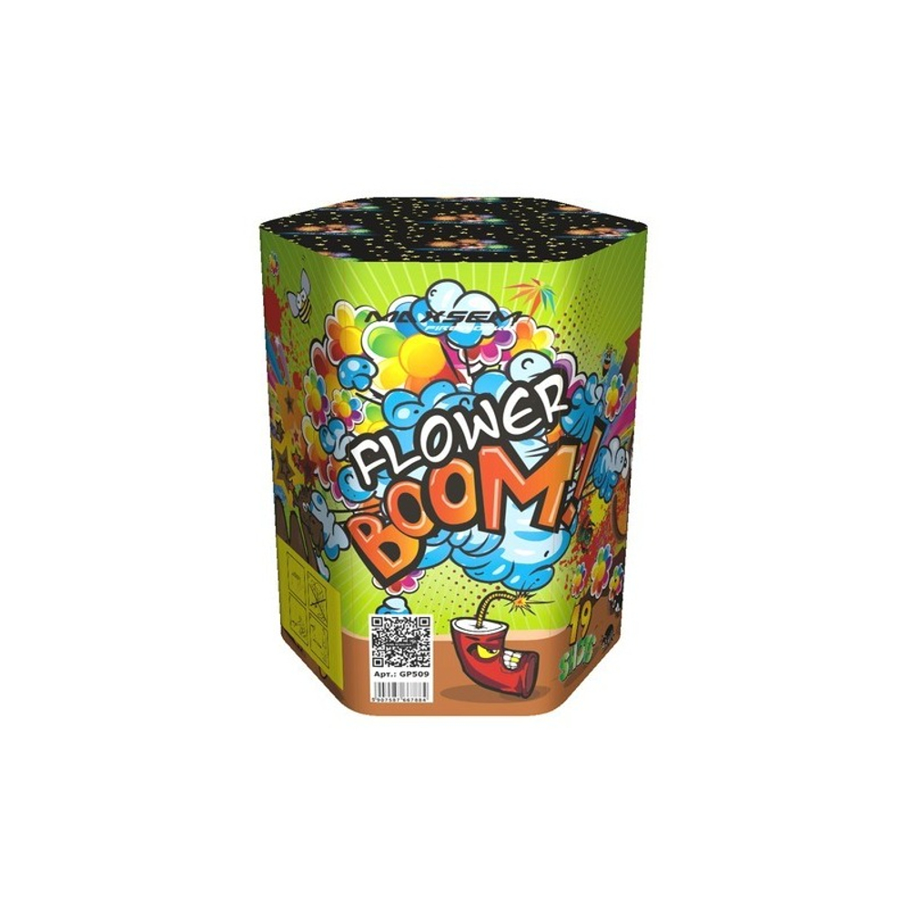 Цветочный бум / Flower boom 1.2" x 19