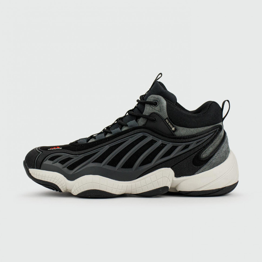 кроссовки Packer x Adidas FYW Intimidation Black / White Winter