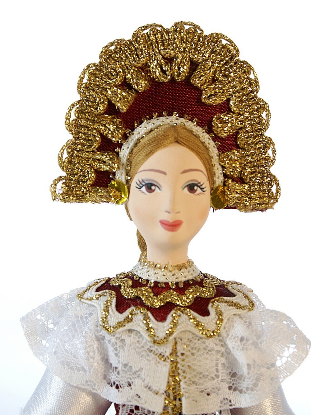Кукла коллекционная Русская красавица в национальном костюме