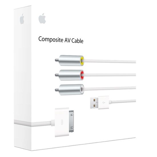 Обзор Apple Compisite AV 30-pin Cable
