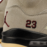 кроссовки Air Jordan 5 Beige / Black Gum Ftwr.