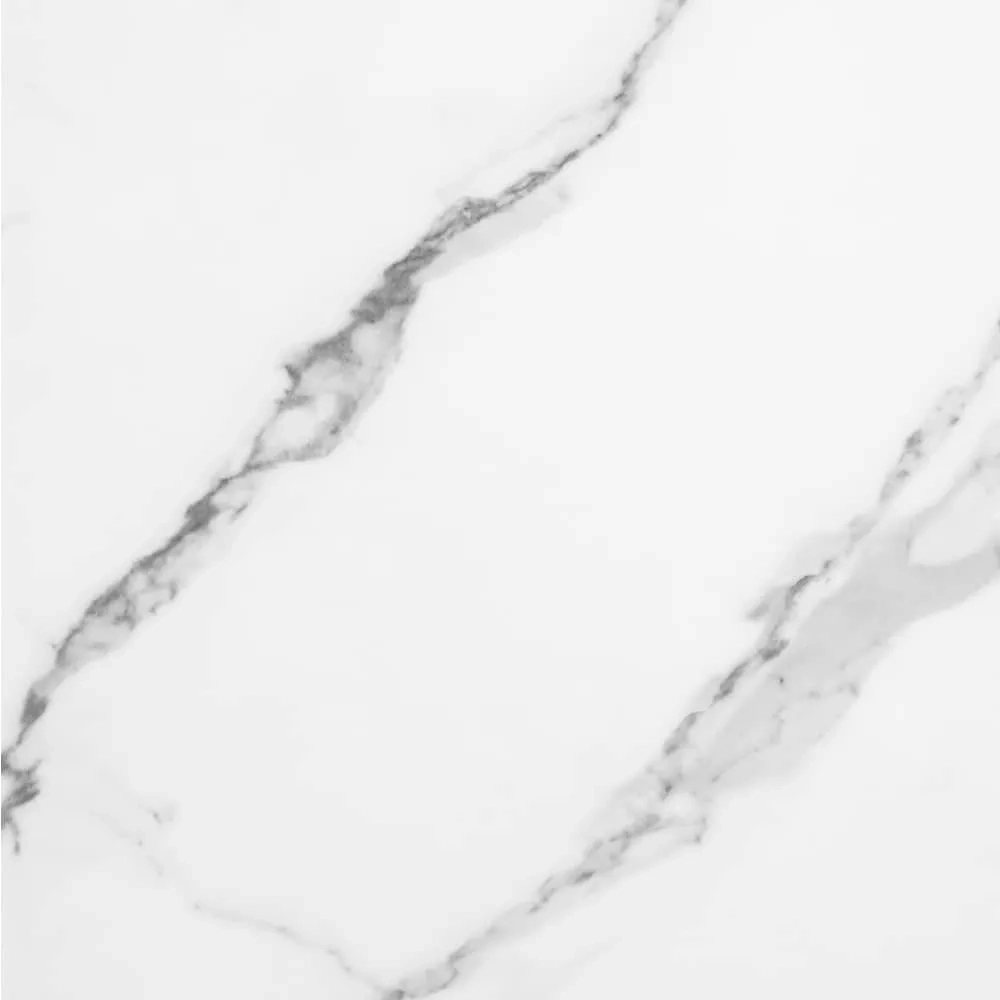 Набор кофейных столиков Bradex Home ов Tango белый мрамор с чёрными ножками, 2шт