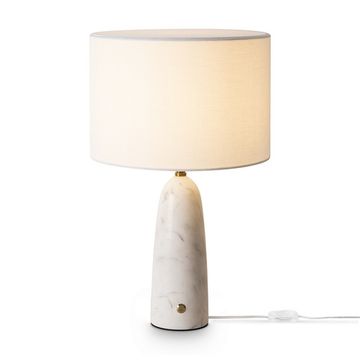 Настольный светильник 1*Е27 FR2054TL-01BS3 латунь/белый MarmoLatte Freya