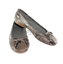 Балетки из кожи питона SH-65