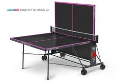Стол теннисный Compact-2 LX Всепогодный Black