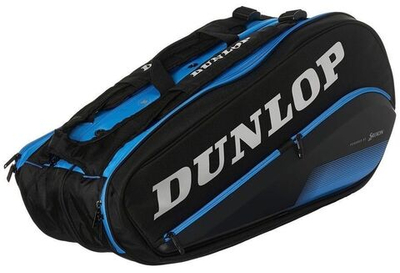Сумка теннисная Dunlop FX Performance Thermo 8 RKT - black/blue