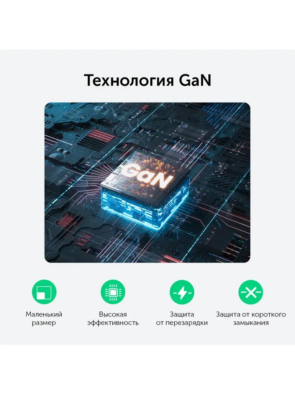 Быстрая зарядка Угрин 65w Type-C Адаптер для iPhone