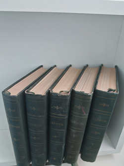 Н. В. Гоголь. Собрание сочинений в пяти томах (комплект из 5-ти книг)