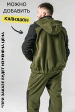 Флисовый костюм мужской комби