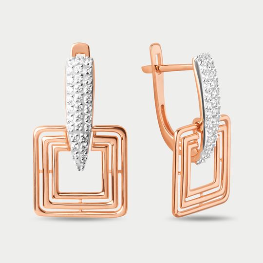 Серьги золотые