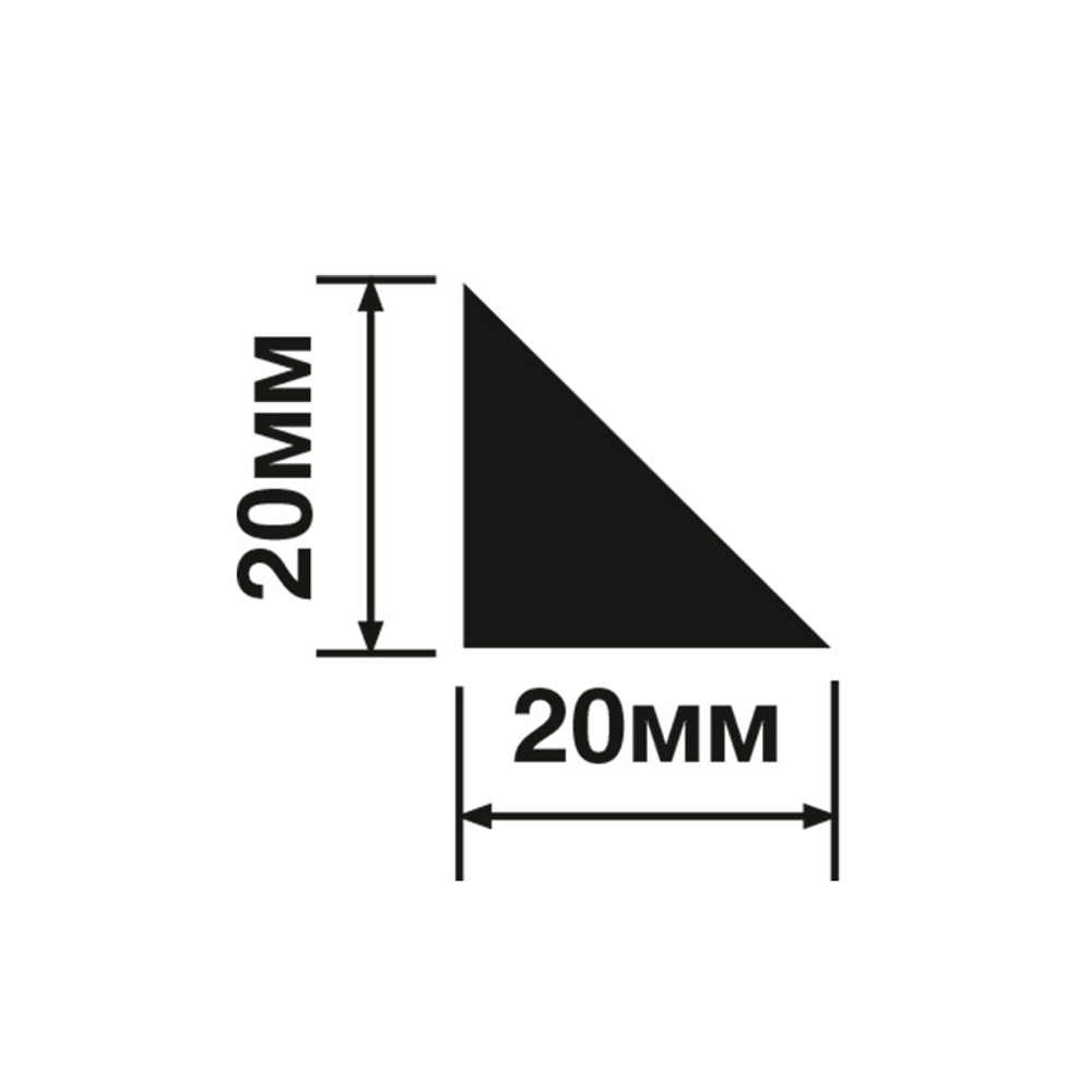 Молдинг Hi Wood TR20 (20*20*2000мм)