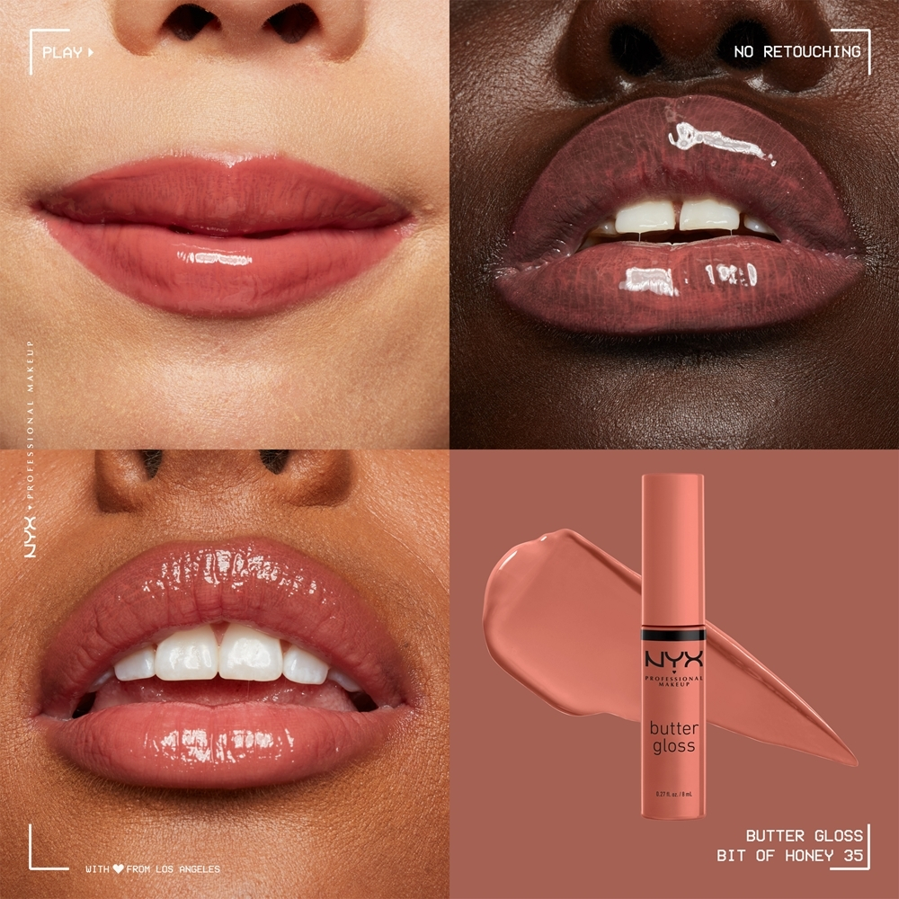 NYX Professional Makeup Butter Gloss - блеск для губ, 8 ml