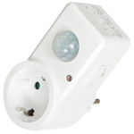 Датчик движения 1200 Вт, 10-420 с, 2-9 м, 120 , IP20, 3+ лк, TDM, ДДР-01, SQ0324-0027