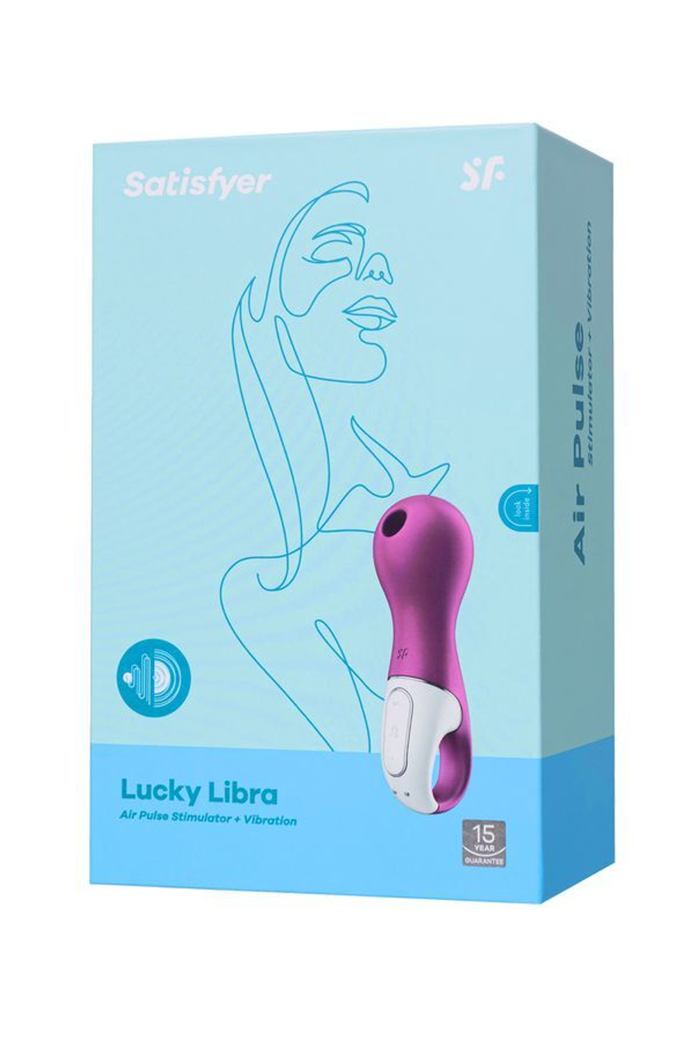 Вакуум-волновой бесконтактный стимулятор клитора Satisfyer Lucky Libra