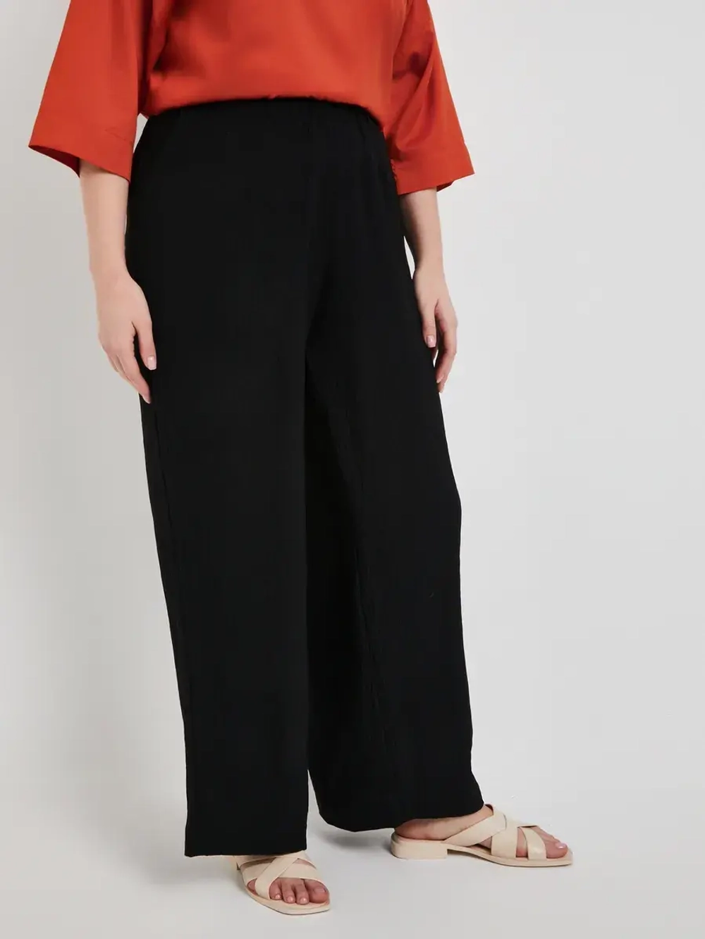 Брюки летние широкие