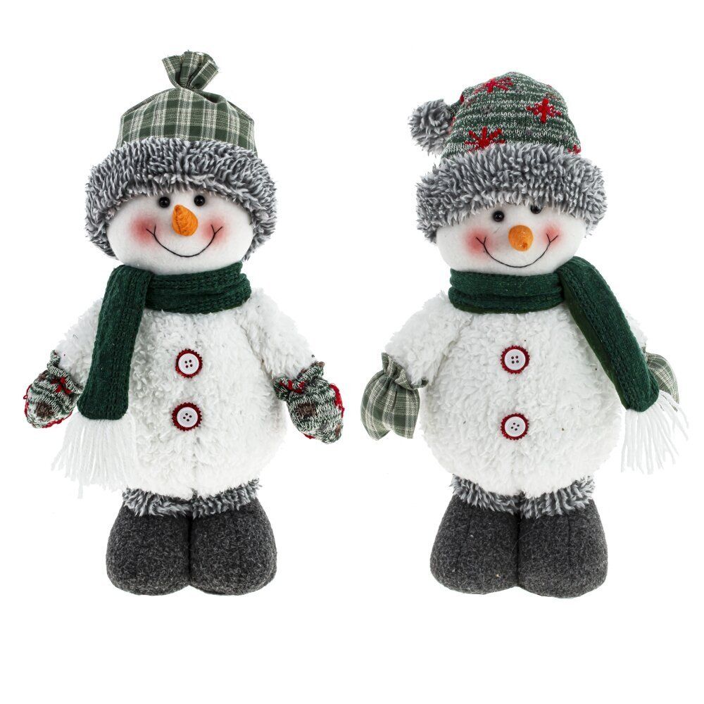 GAEM Игрушка набивная "Снеговик", L20 W10 H51/35 см, 2в.