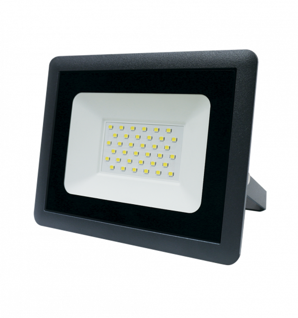 Прожектор светодиодный ФАЗА 50Вт 6500К 4000Лм IP65 172х166х23 черный СДО-10 GR 230V