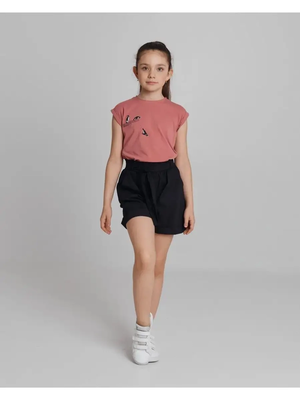 Футболка для девочки хлопковая