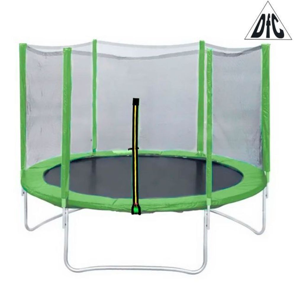 Батут DFC Trampoline Fitness 14футов с сеткой 14FT-TR-LG